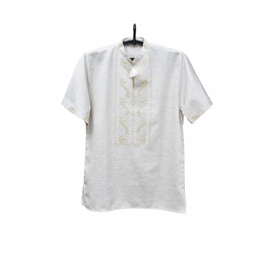 Embroidered shirt "Wheat Stems"